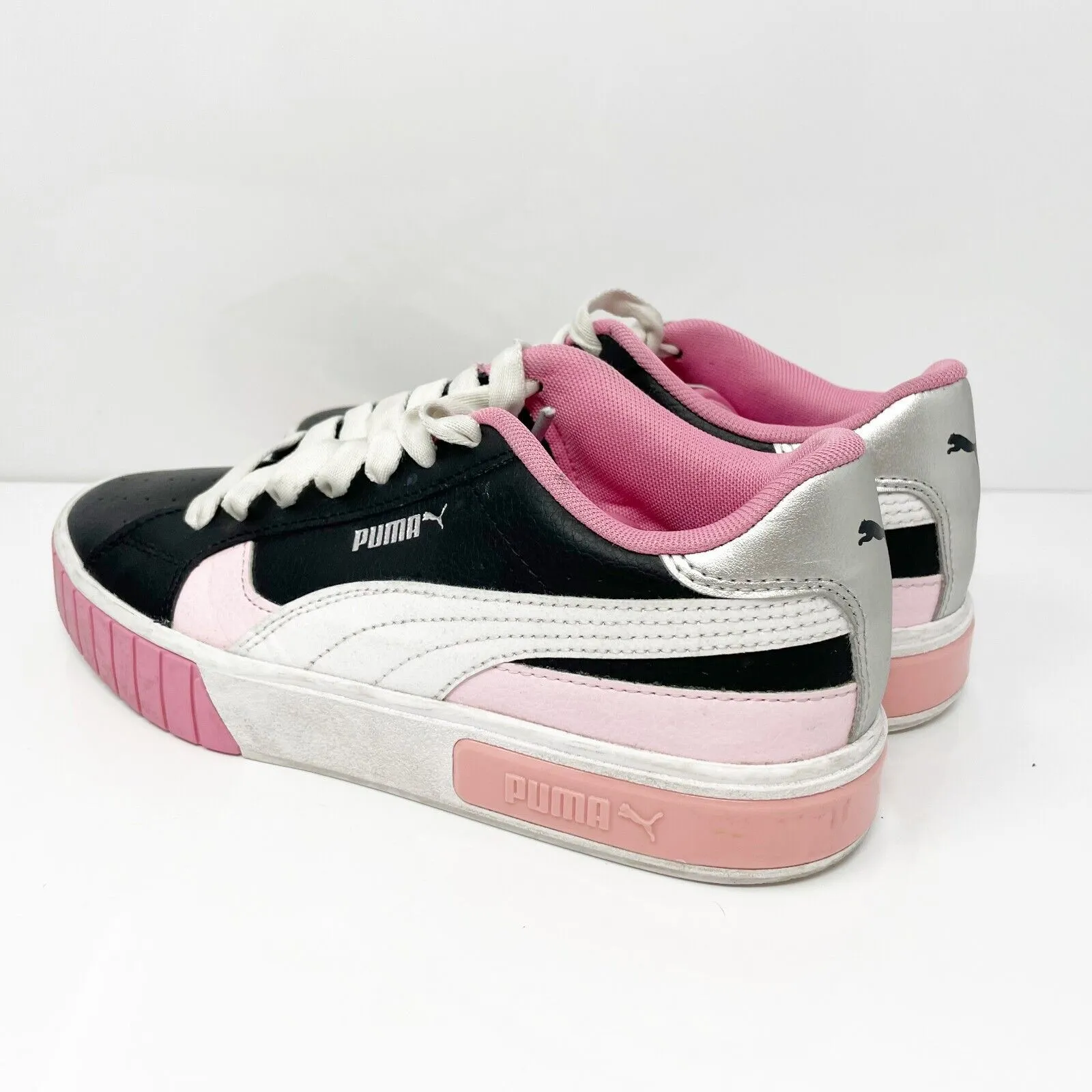 Puma Girls Cali Star Beats 385075-01 Black Casual Shoes Sneakers Size 6.5C