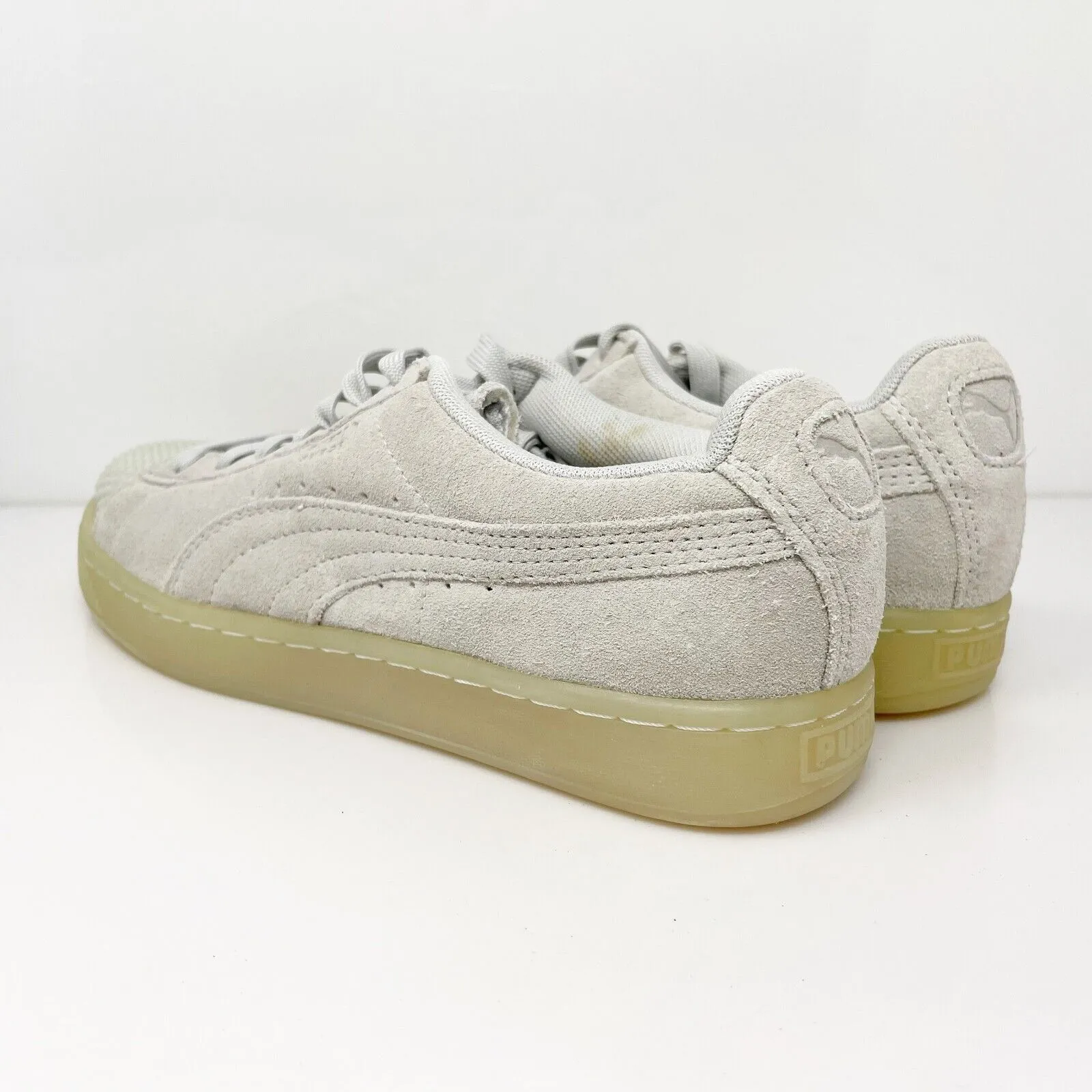 Puma Womens Suede Jelly 365859 02 Gray Casual Shoes Sneakers Size 8.5