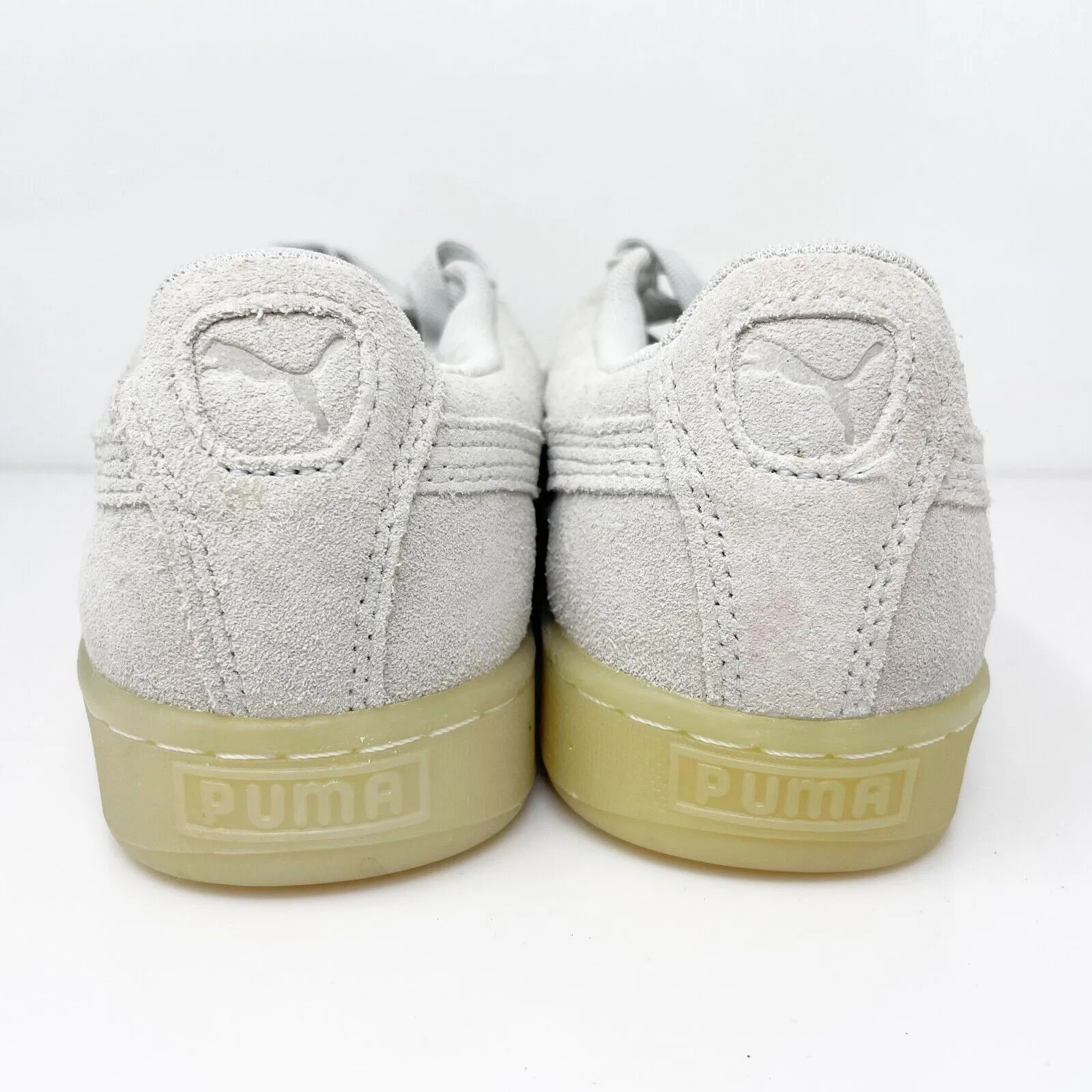 Puma Womens Suede Jelly 365859 02 Gray Casual Shoes Sneakers Size 8.5