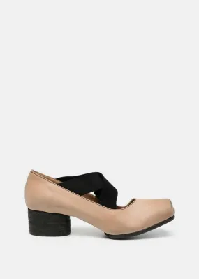 Rose High Ballet Shoes - ROSE/BLACK