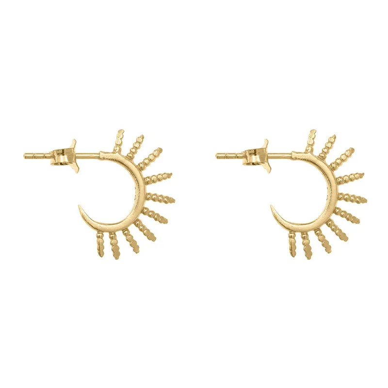 Shams Earrings - 18K Gold Plated