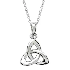 Sterling Silver Trinity Knot Necklace