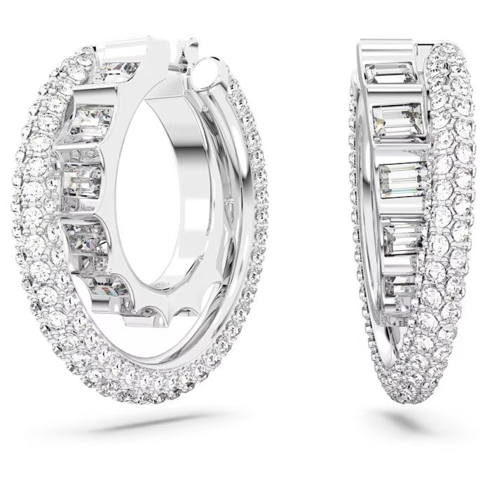 SWAROVSKI Rota Hoop Earrings