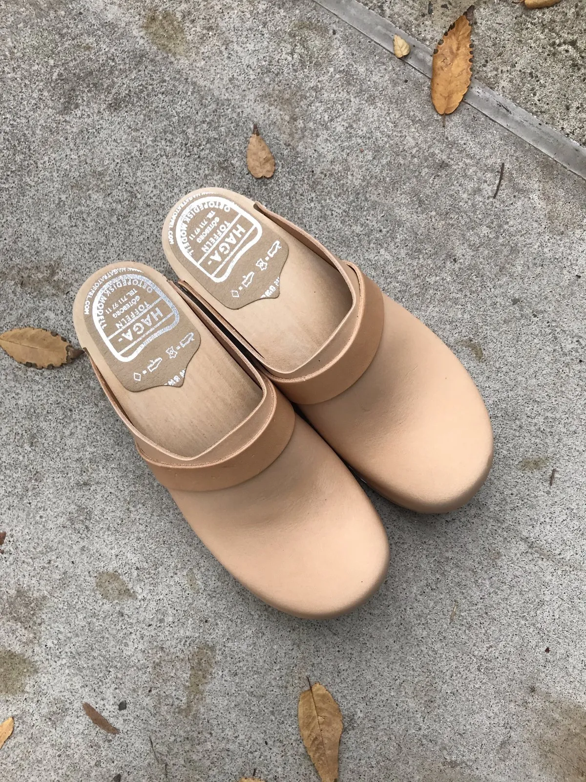 Swedish Clogs - natural