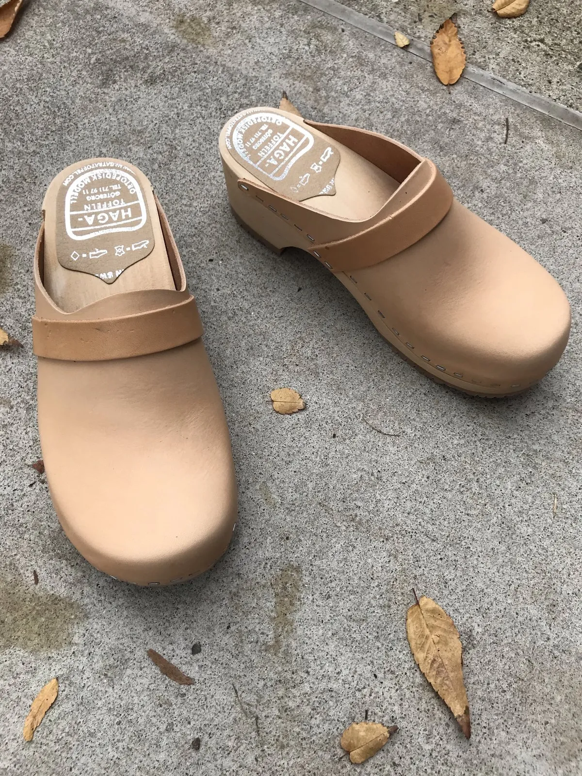 Swedish Clogs - natural