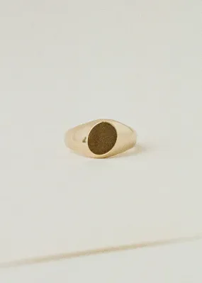 Tilt Signet Ring