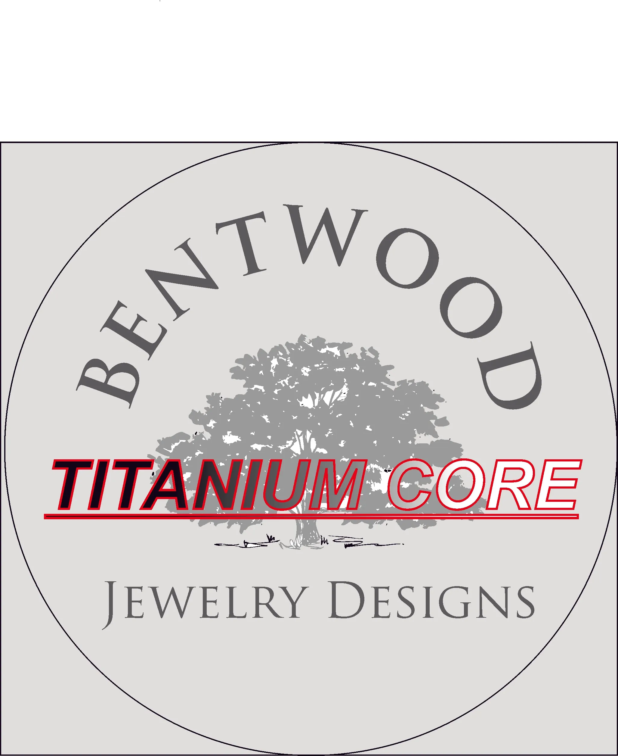 Titanium Ring Core Existing Bentwood Ring