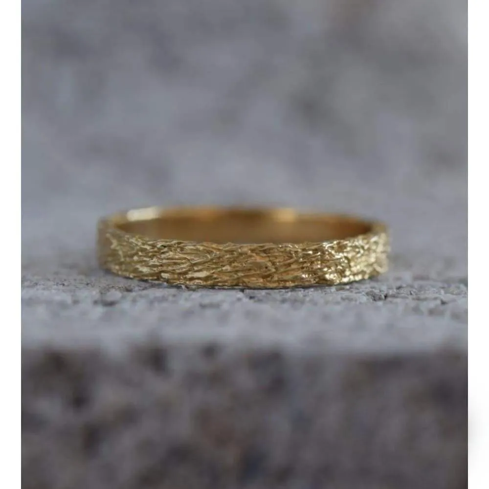 Tree bark - Textured Ring