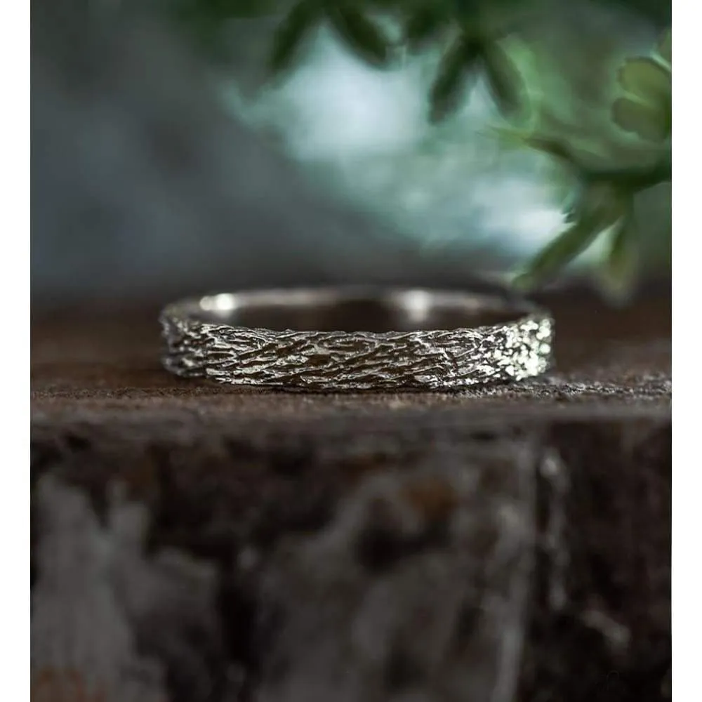 Tree bark - Textured Ring