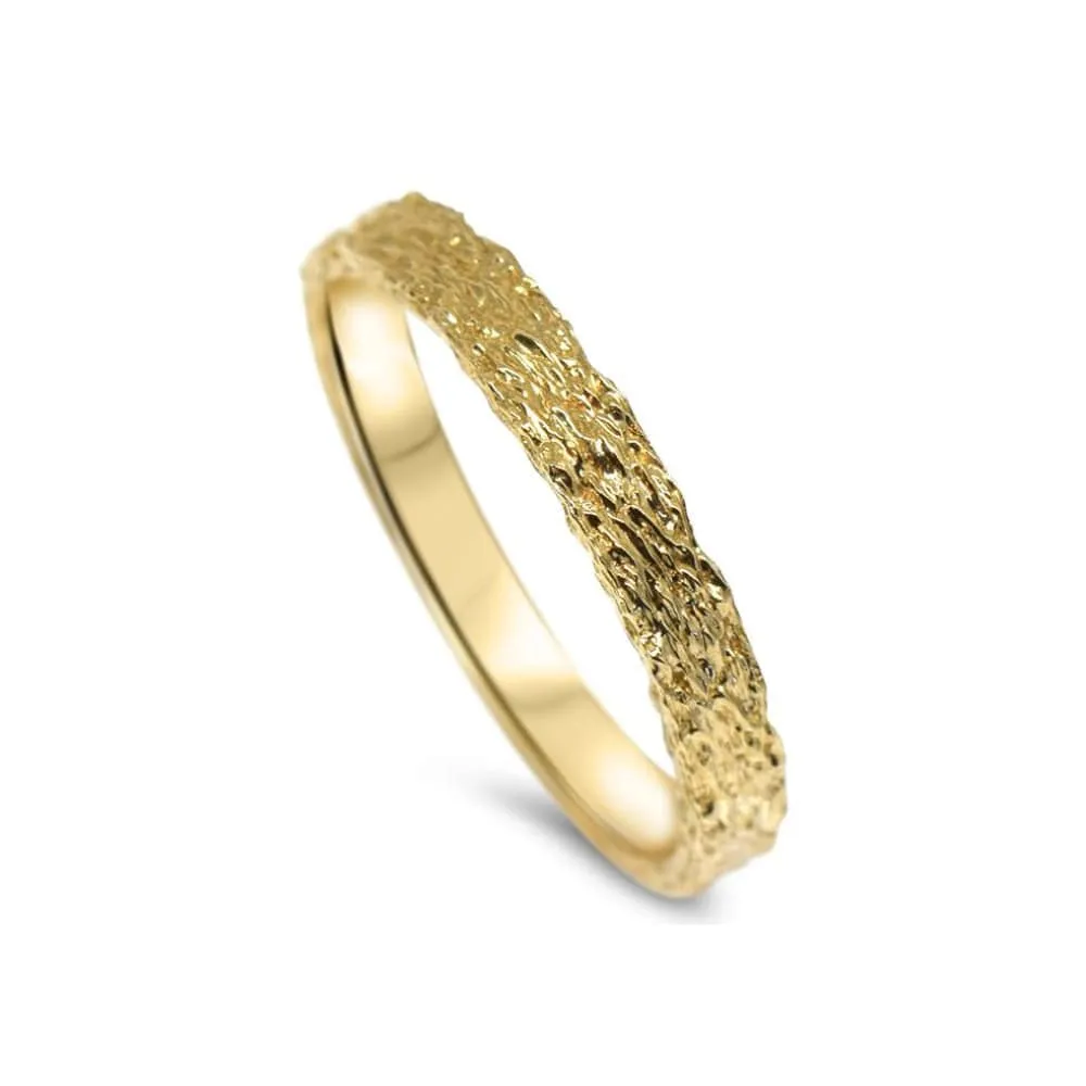 Tree bark - Textured Ring