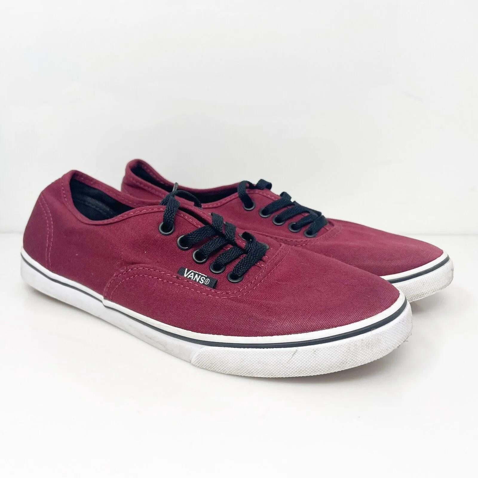 Vans Unisex Off The Wall TB2T Red Casual Shoes Sneakers Size M 5.5 W 7