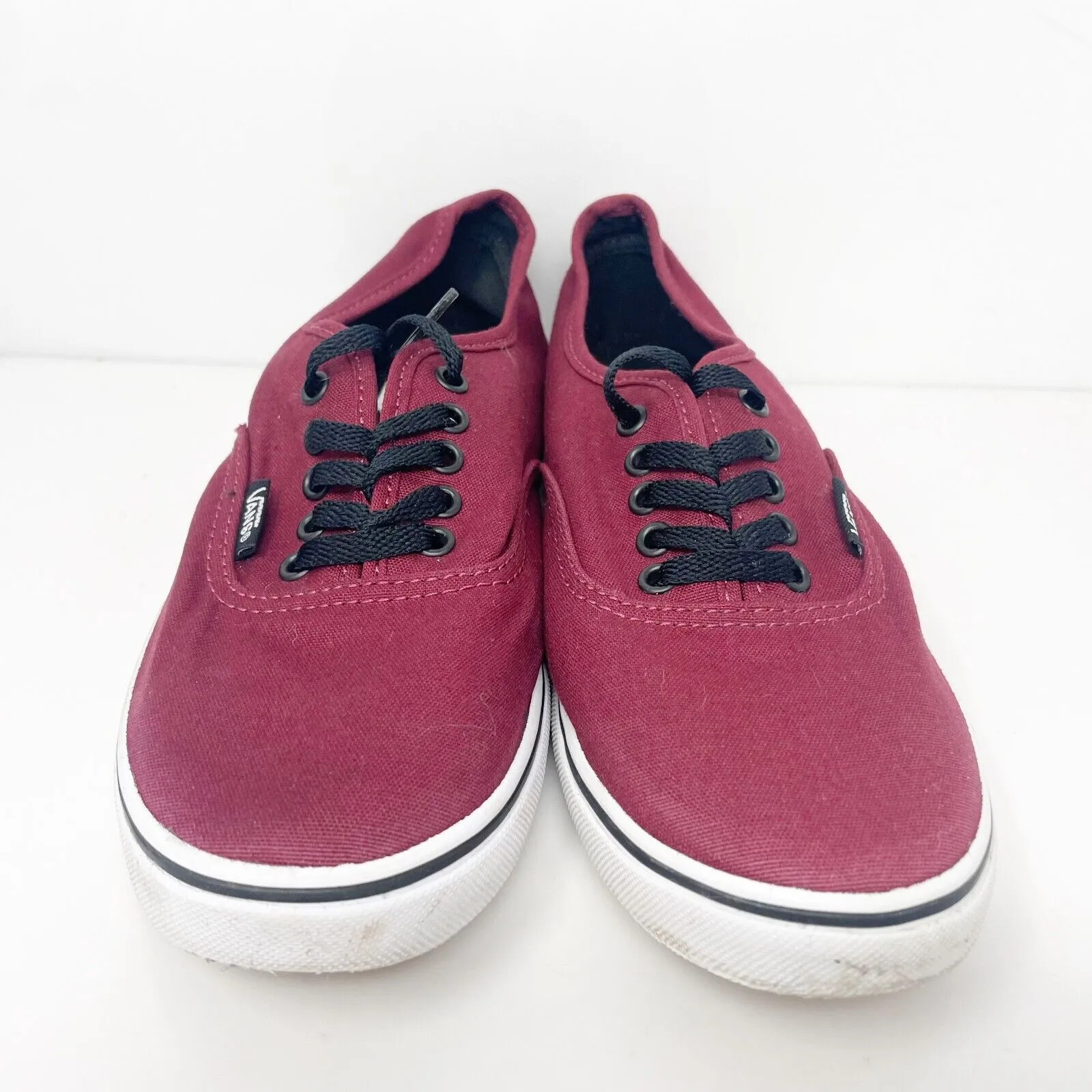 Vans Unisex Off The Wall TB2T Red Casual Shoes Sneakers Size M 5.5 W 7