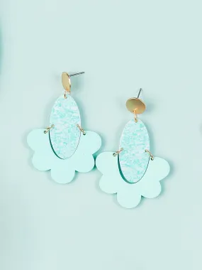 Wallace Earrings- Pool