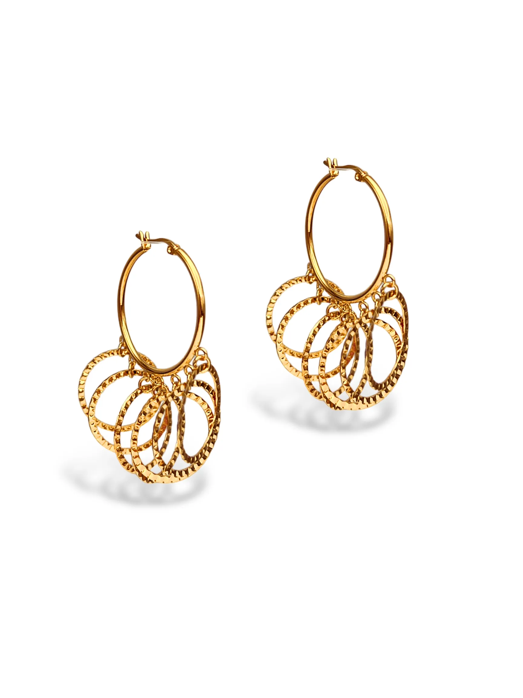 Zephyr Hoop Click-Top Earrings